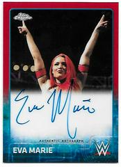 Eva Marie [Red] Wrestling Cards 2015 Topps Chrome WWE Autographs Prices