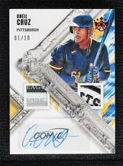 Oneil Cruz [Red] #DKS-OC Baseball Cards 2022 Panini Diamond Kings DK Signatures Prices