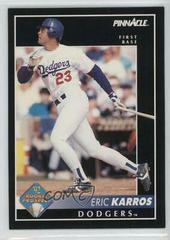 Eric Karros Baseball Cards 1992 Pinnacle Prices
