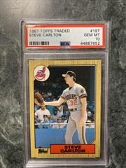 Steve Carlton Baseball Cards 1987 Topps Traded Prices