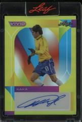 Kaka Soccer Cards 2022 Leaf Vivid Autographs Prices