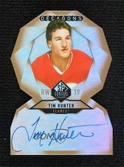 Tim Hunter [Gold Autograph] #DC-34 Hockey Cards 2020 SP Signature Edition Legends Decagons Prices