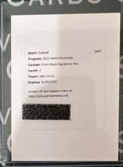 Jalen Hurts [Signature Red] #PB-1 Football Cards 2022 Panini Chronicles Prizm Black Prices