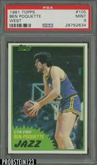 Ben Poquette West Basketball Cards 1981 Topps Prices