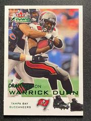 Warrick Dunn [Draft Position] #10 Football Cards 2000 Fleer Focus Prices