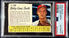 Bobby Gene Smith [Hand Cut] #196 Baseball Cards 1962 Jell O Prices