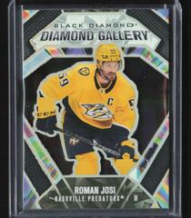 Roman Josi #DG-RJ Hockey Cards 2022 Upper Deck Black Diamond Gallery Prices