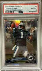 Cam Newton [Ball Over Right Shoulder Refractor] Football Cards 2011 Topps Chrome Prices