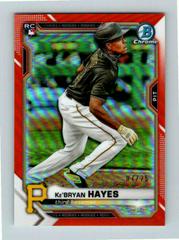 Ke'Bryan Hayes [Red Refractor] #29 Baseball Cards 2021 Bowman Chrome Prices