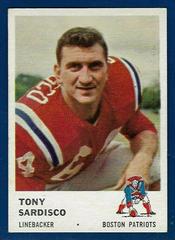 Tony Sardisco #185 Football Cards 1961 Fleer Prices