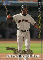 Barry Bonds Baseball Cards 1998 Fleer Update Prices