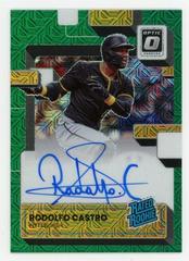 Rodolfo Castro [Green Mojo] #RRS-CA Baseball Cards 2022 Panini Donruss Optic Rated Rookie Signatures Prices