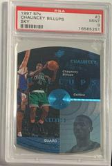 Chauncey Billups [Sky] Basketball Cards 1997 Spx Prices