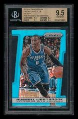 Russell Westbrook [Light Blue Die Cut Prizm] #105 Basketball Cards 2013 Panini Prizm Prices