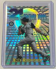 Alex Rodriguez Baseball Cards 1999 Topps 21st Century Prices