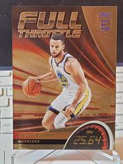 Stephen Curry [Gold] Basketball Cards 2022 Panini Donruss Elite Full Throttle Prices