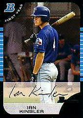 Ian Kinsler #171 Baseball Cards 2005 Bowman Prices