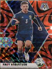 Andy Robertson [Reactive Red Mosaic] #82 Soccer Cards 2021 Panini Mosaic UEFA Euro 2020 Prices