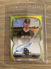 Ethan Salas [Yellow] #CPA-ESS Baseball Cards 2023 Bowman Chrome Prospect Autographs Prices