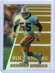 Derrick Brooks [Refractor] #13 Football Cards 1996 Bowman's Best Prices