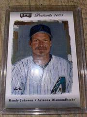 Randy Johnson #14 Baseball Cards 2003 Playoff Portraits Prices