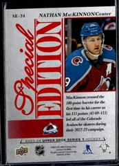 Nathan MacKinnon [Red] #SE-34 Hockey Cards 2023 Upper Deck Special Edition Prices