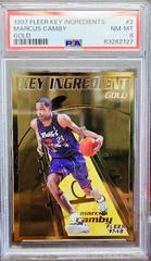 Marcus Camby [Gold] #2 Basketball Cards 1997 Fleer Key Ingredients Prices