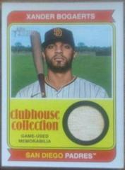 Xander Bogaerts #CCR-XB Baseball Cards 2023 Topps Heritage Clubhouse Collection Relics High Number Prices