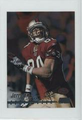 Jerry Rice [Jumbo] Football Cards 1999 Stadium Club Chrome Preview Prices