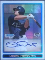 Logan Forsythe [Refractor Autograph] #BCP114 Baseball Cards 2009 Bowman Chrome Prospects Prices