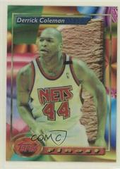 Derrick Coleman [Refractor] Basketball Cards 1993 Finest Prices