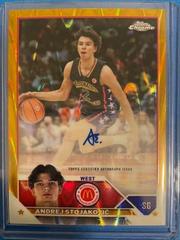 Andrej Stojakovic [Gold RayWave] #CA-AS Basketball Cards 2023 Topps Chrome McDonald's All American Autographs Prices