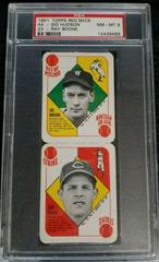 Sid Hudson, Ray Boone Baseball Cards 1951 Topps Red Back Prices