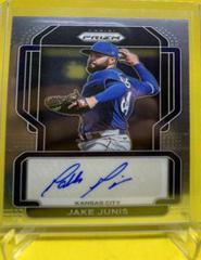 Jake Junis #S-JJ Baseball Cards 2022 Panini Prizm Signatures Prices