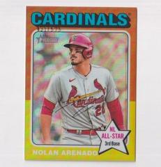 Nolan Arenado [Refractor] #63 Baseball Cards 2024 Topps Heritage Chrome Prices