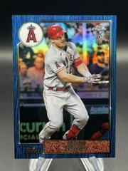 Mike Trout [Ben Baller Blue] Baseball Cards 2022 Topps Chrome 1987 Prices