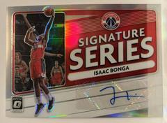 Isaac Bonga [Purple Holo Prizm] #SS-ASB Basketball Cards 2020 Panini Donruss Optic Signature Series Prices