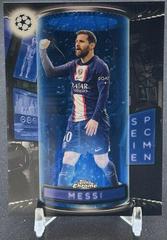 Lionel Messi [Blue] #S-10 Soccer Cards 2022 Topps Chrome UEFA Club Competitions Specimens Prices