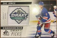 Zac Jones #79 Hockey Cards 2021 SP Game Used Embroidered in History Prices