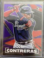 William Contreras [Purple] #14 Baseball Cards 2021 Topps Fire Prices