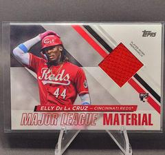Elly De La Cruz [Red] Baseball Cards 2024 Topps Major League Material Prices