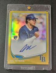 Wil Myers [Gold Refractor] #WM Baseball Cards 2013 Topps Chrome Rookie Autograph Prices