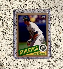 Jose Canseco [Gold] #85TB-44 Baseball Cards 2020 Topps 1985 35th Anniversary Prices
