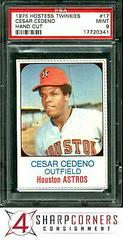 Cesar Cedeno [Hand Cut] #17 Baseball Cards 1975 Hostess Twinkies Prices