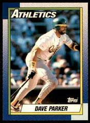 Dave Parker #45 Baseball Cards 1990 Topps Tiffany Prices