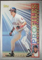 Tim Salmon [Profiles by Kirby Puckett] #AL-20 Baseball Cards 1996 Topps Profiles Prices