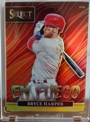 Bryce Harper [Gold] Baseball Cards 2022 Panini Select En Fuego Prices