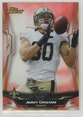 Jimmy Graham [Red Refractor] #5 Football Cards 2014 Topps Finest Prices