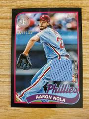 Aaron Nola [Black] #89BR-AN Baseball Cards 2024 Topps 1989 Relic Prices