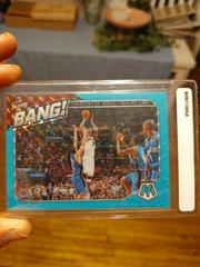 LeBron James [Blue Fluorescent] #11 Basketball Cards 2020 Panini Mosaic Bang Prices